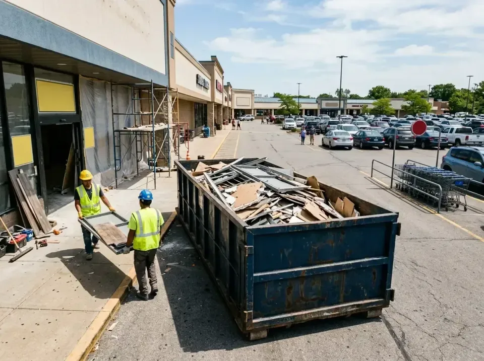retail-store-renovation-debris-003 — frequently asked questions, Roll-off Dumpster Rentals in Hernando, MS